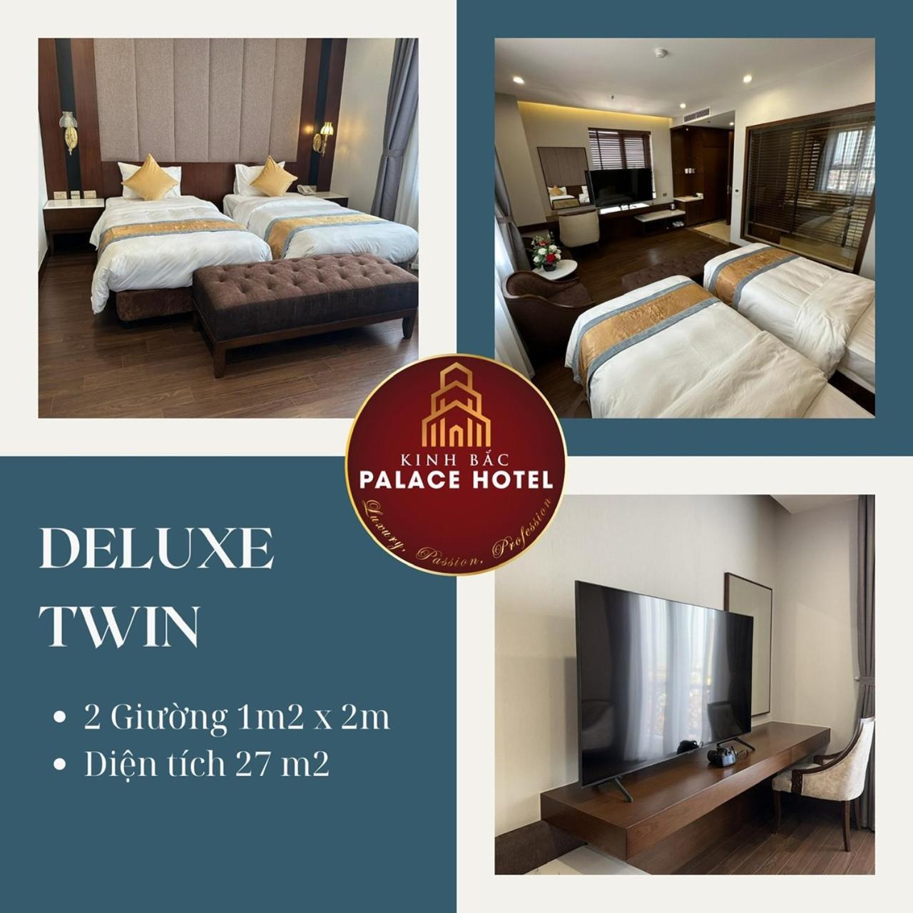 Kinh Bac Palace Hotel Bắc Ninh Εξωτερικό φωτογραφία