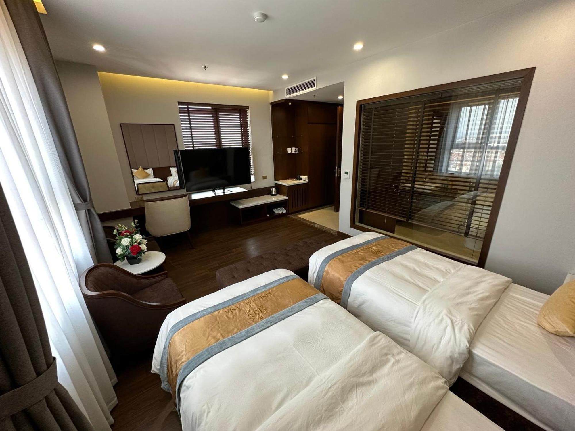 Kinh Bac Palace Hotel Bắc Ninh Εξωτερικό φωτογραφία
