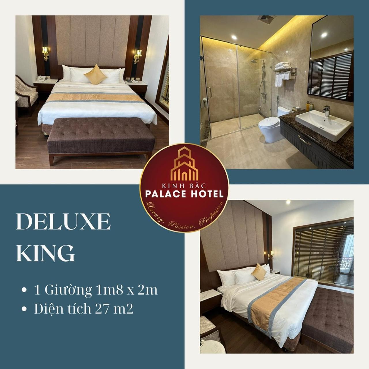 Kinh Bac Palace Hotel Bắc Ninh Εξωτερικό φωτογραφία